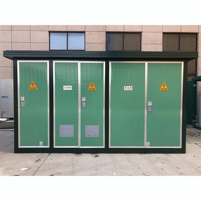 玉环1600KVA欧式箱式变压器